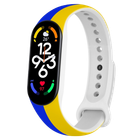 Ремешок ArmorStandart Xiaomi Mi Band 7/6/5 New Style (Blue - Yellow) [70842]