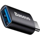 Переходник Baseus Ingenuity Series Mini OTG Adaptor USB-C to USB-A Black (ZJJQ000001) [78667]