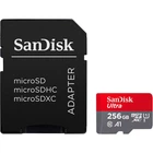 Карта пам'яті SanDisk microSDXC 256GB UHS-I Ultra A1 + SD Adapter (SDSQUAC-256G-GN6MA) [100887]