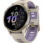 Смарт-часы Garmin Forerunner 970 Soft Gold Titanium with French Gray Case and French Gray/Translucent Indigo Band (010-02969-12) [142389]