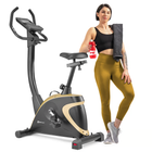 Велотренажер Hop-Sport HS-005H Host золотистый. Электромагнитный, до 150 кг, для дома, кардио