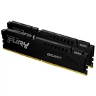 Модуль пам'яті для комп'ютера DDR5 64GB (2x32GB) 5200 МГц Beast Black Kingston Fury (ex.HyperX) (KF552C40BB2K2-64)