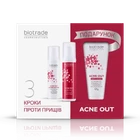 Biotrade (Біотрейд) Acne Out «Три кроки проти прищів» – гель для вмивання, лосьйон та крем для проблемної шкіри: