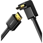 Кабель мультимедийный HDMI M to HDMI M 2.0m 90° corner HD103 black Ugreen (10173)