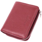 Кошелек ST Leather Из натуральной кожи Бордовый (22551)