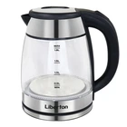 Электрочайник LEK-6833, Black LIBERTON (2000003332380)