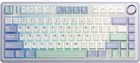 Клавиатура беспроводная F75, White/Blue/Green Aula (2000003329632)