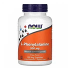 Фенілаланін L-Phenylalanine Now Foods 500 мг 120 капсул