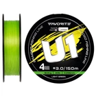 Шнур Favorite U1 PE 4x 150m (light green) #3.0/0.296mm 40lb/18.0kg