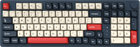 Клавиатура беспроводная GamePro Asgard Drakkar Keychron Super Red Switch Blue (MK305BL)