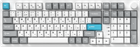Бездротова клавіатура GamePro Asgard Drakkar Keychron Super Red Switch White (MK305WH) 325401