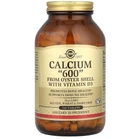 Вітаміни Solgar Calcium "600" from Oyster Shell with Vitamin D3 240 таблеток