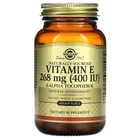 Вітаміни Solgar Vitamin E Naturally Sourced 268 мг 400 IU 100 капсул