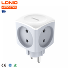 Розеточный разветвитель LDNIO Z11 3680 Вт Белый с 4 розетками тройник