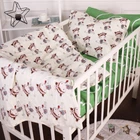 Комплект постільної білизни MirSon Бязь 20-0031 Ladybug 2 x 143 x 210 см (2200010267846)