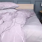Простынь MirSon Бязь 17-0809 Accents gray 150 х 220 см (2200011493404)