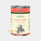 Консервированный корм для собак Hubertus Gold Говядина с яблоком и пастернаком
