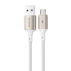Кабель Proove Dense Metal Micro USB 2.4A (1m) white