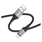 USB кабель Hoco X102, MicroUSB, 1.0 м., Черный - 391907