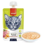 Влажный корм Wanpy Крем-пюре Tuna Chicken&Carrot 90 г