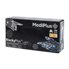 Рукавиці MediPlus BlackyPlus нітрилові XS 100 шт. Чорні
