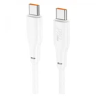 USB кабель Hoco X93 Force, Type-C, 1.0 м., Білий - 392600