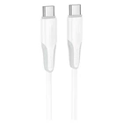 USB кабель Borofone BX119, Type-C, 1.0 м., Белый - 611691