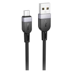 USB кабель Hoco X109, MicroUSB, 3.0 м., Черный - 560220