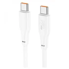 USB кабель Hoco X93 Force, Type-C, 2.0 м., Білий - 384131