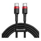 USB кабель Baseus CATKLF-H91 Cafule, Type-C, 2.0 м., Черный - 213971
