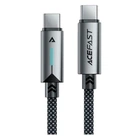USB кабель AceFast C19-03, Type-C, 1.2 м., Черный - 597771