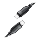 USB кабель AceFast C16-03, Type-C, 1.2 м., Черный - 573908