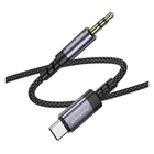 AUX кабель Borofone BL24 Graceful, Type-C, 1.0 м., Серый - 569897