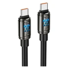 USB кабель Hoco U143 Joy, Type-C, 1.2 м., Чорний - 669620