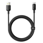 USB кабель Baseus P10377703113-01 Silky, Type-C, 2.0 м., Чорний - 565566