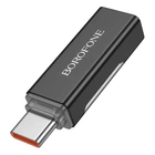 OTG адаптер Borofone BV25, Type-C, Черный - 584836