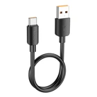 USB кабель Hoco X96 Hyper, Type-C, 0.25 м., Чорний - 479056