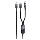 USB кабель Hoco U139, Type-C, 1.2 м., Черный - 571705