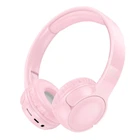 Bluetooth-гарнитура Borofone BO32 Show, Стерео, Розовый - 575586