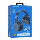 Bluetooth-гарнитура Borofone BO11, Стерео, Синий - 331984