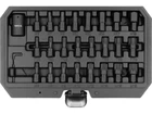 Набор насадок отверточных ударных, HEX/TORX/SPLINE M6-M19, T30-70, квадрат 1.2". 25 шт YATO (YT-10657)