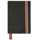 Еженедельник Leo planner А5 датированный 2026 «Trend», мягкий, черный, 368 страниц (252693)