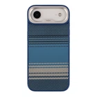 Противоударный Чехол Kajsa Resort Collection Gradient Stripe with MagSafe для iPhone 17 Air Blue O-Ring