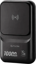 УМБ повербанк BAVIN PC1066S 10000 mAh Wireless 22.5W Black (Y-PC1066S-BK)