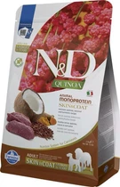 Сухий корм для собак Farmina Dog N&D QUINOA DOG SKIN & COAT VENISON & COCONUT ADULT MEDIUM & MAXI з олениною і кокосом