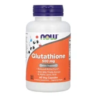 Натуральная добавка Now Foods Glutathione 500 мг Капсулы