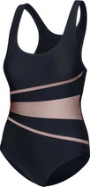 Купальник закритий для жінок Aqua Speed Swimsuit STELLA LADY Чорний з золотистим 44 (299-07-44)
