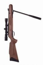 Пневматична гвинтівка Crosman Nitro Venom RM CVW1K77NP з ОП 3-9×32 дерево газова пружина 305 м/с - зображення 3