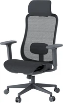 Кресло компьютерное офисное эргономичное OfficePro Wave OC670-B-B-B Black