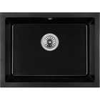 Мойка кухонная GRANADO Under top L black shine (gr3501) GRANADO gr3501 905178